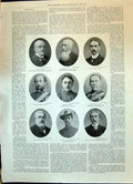 Old Print 1900 Carter'S Liver Pills Pears Soap Hennessy'S Brandy Welsbach 20th