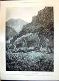 Old 1900 Boer War Wagons Mountains Shores Little Traill Laye Rosmead Victorian