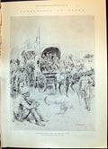 Old 1900 Natal War Ambulance Convoy Battle Tugela River Falls Photogr Victorian