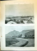 Old 1900 Simon'S Town Africa Ships Doris Cronje Prison Athletics Durb Victorian