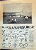 Old Print 1900 Refugees East London Africa Advertisement Gsmith Silversm 20th