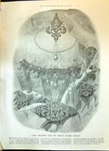 Antique Old Print 1900 Ornaments Parisian Diamond Company Mazawattee Tea Fox