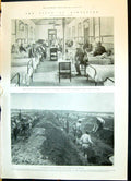 Old 1900 Siege Kimberley Carnarvon Hospital Rhodes Trenches Naval Gun Victorian
