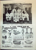 Old 1900 University Boat Cambridge Crew Gibbon Payne Lloyd Adie Cocke Victorian