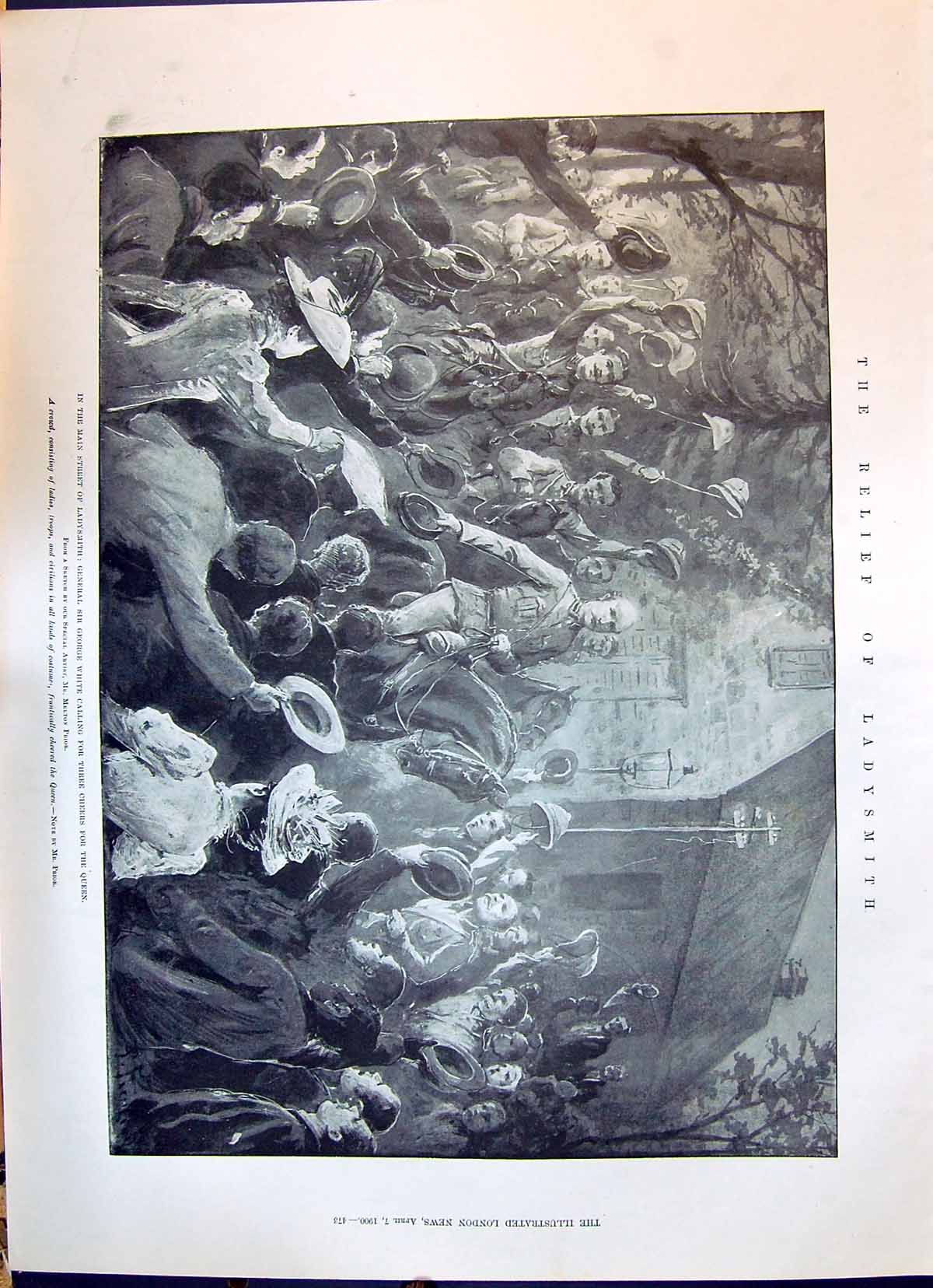 Old 1900 War Ladysmith General White Grant Tyler Price Chandler Jenne Victorian