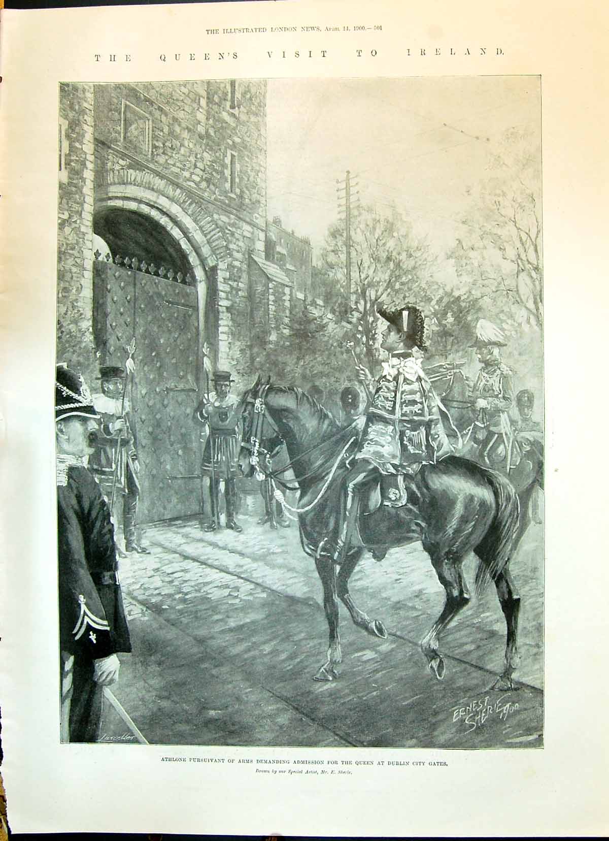 Old 1900 Queen Victoria Ireland Athlone Pursuivant Dublin New Zealand Victorian