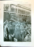 Old 1900 Ship H.M.S. Powerful Portsmouth Ladysmith War Southsea Navy Victorian