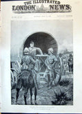 Old 1900 Lord Roberts Writing Despatches Transport Wagon Frederic Vil Victorian