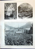 Old 1900 Fire Ottawa Princess Vista Canada Assembly Town Hall Cape To Victorian