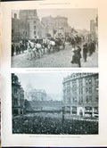 Old 1900 Queen Sweden Naval Brigade Powerful London Procession Victor Victorian