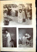 Old 1900 Royal Academy Art King'S Garden Frith Man Drum Blake'S Ship Victorian