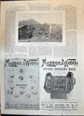Antique Old Print 1900 Culvert Thebus King'S Royal Rifles Mappin Webb London