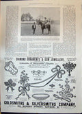Old Print 1900 Horse Bugler Johnson Adelaide Australian Bushmen Gsmith S 20th