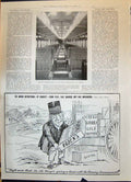 Old 1900 Corridor Train Carriage Great Western Railway Company Ogdens Victorian