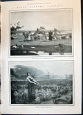 Old 1900 Market Cart Egypt Garden Lyonesse Diyatalawa Ceylon Pretoria Victorian