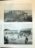 Old 1900 War Ficers Look-Out Pretoria Jail Prisoners Colonial Regimen Victorian
