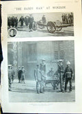 Old 1900 Quick-Firing Gun H.M.S. Powerful Windsor Lewin Fowler Stokes Victorian