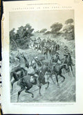 Old 1900 President Steyn Thrashing Boers Africa War Durban Pietermari Victorian