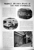 Old Antique Print 1900 Warings Paris Exhibition Ashanti Carter Fumsu War 20th