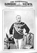 Original Old Antique Print 1900 King Italy Humbert Renier Charles Marie Eugene