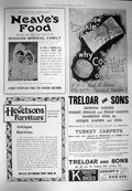 Old Antique Print 1900 Advertisement Neaves Food Hewetsons Cockles Pills 20th