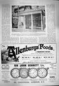 Original Old Antique Print 1900 Lever Brothers Paris Exhibition Allenbury Food