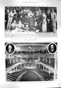 Old Antique Print 1900 Newington Butts Copenhagen Prince Roberts Madras 20th