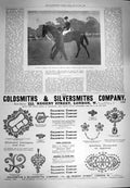 Old Antique Print 1900 Diamond Jubilee Horse Leger Prince Wales Jeweller 20th