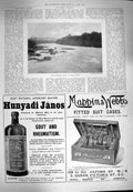Old Antique Print 1900 Crocodile River Komati Poort Mappin Liebig Extract 20th