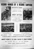 Original Old Antique Print 1900 War Battles Mafeking Paardeberg Elandslaagte