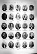 Old Antique Print 1900 Parliament Lucas Hope White Craig Thomas Dickeson 20th
