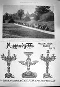 Original Old Antique Print 1900 Lord Llangattock Ehndre Fry'S Cocoa Mappin Webb