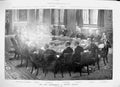 Antique Old Print 1900 Cabinet Council Halsbury Cadogan Lansdowne Balfour 20th