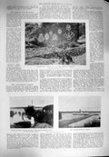 Old Antique Print 1900 Crest Rock Cherat Mckinnon Ship Momerie Bailey Fry 20th