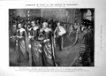 Print King Opening Parliament Prince Eitel Fritz Fiancee Duchess Sophia 1906