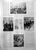 Old Dining Out Savoy Gondola Dinner Admiral Jewell Turbine Torpedo1906 20th