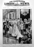 Antique Print Kaisers Siver Wedding Emperor Empress King Oscar Sweden 1906 20th