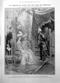 Old Princess Wales Nizam Hyderabad Chan Walla Palace Corselet Gown1906 20th