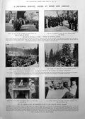 Old King Portugal King Norway Ski Running Behring Straits Tunnel 1906 20th
