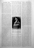 Old Paris Monument Alfred De Musset Gift M Osiris Antonin Mercie 1906 20th