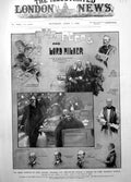 Old Print Peers Defence Lord Milner Debate Lord Halifax Lord Roberts 1906 20th