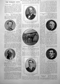Old Print Sir Augustus Helder Grand National Winner Ascetics Silver 1906 20th