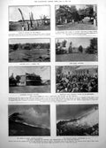 Old Print Native Rising Natal Greytown Eruption Vesuvius Destruction 1906 20th