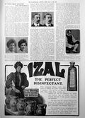 Old Print Antexema Cures All Skin Troubles Izal Perfect Disinfectant 1906 20th