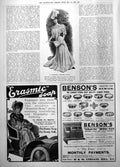 Old Charming Visiting Gown Silk Voile Erasmic Soap Bensons Rings 1906 20th