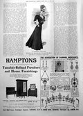 Old Print Tailor Made Gown Hamptons Furniture Assoc Diamond Merchants1906 20th