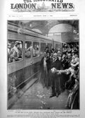 Old Print Way To Be Queen Princess Enas Departure London Her Wedding 1906 20th
