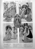 Antique Print Queens Trousseau Princess Enas Dresses Picturesque Spain 1906