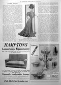 Antique Print Black Muslin Frock Hamptons Upholstery Elkingtons Silver 1906
