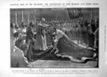 Antique Print Coronation King Haakon Queen Maud Mrs Harry Thaw D Beadon1906